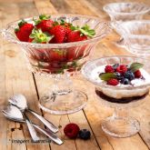 Conjunto de sobremesa de cristal